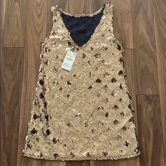NEW! Zara sequin dress! - Picture 4 of 6